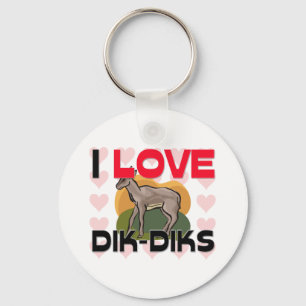 Ik hou van Dik-Diks Sleutelhanger
