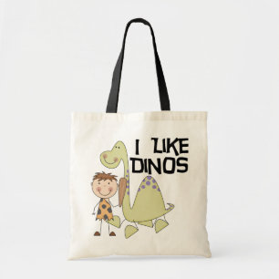 Ik hou van Dinos - Jongen Tshirts en cadeautjes Tote Bag