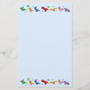 Ik hou van dinosaurussen! (Cute) Briefpapier