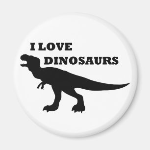 Ik hou van dinosaurussen! magneet