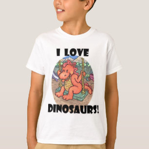 Ik hou van dinosaurussen! t-shirt