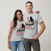 Ik hou van directe mensen t-shirt (Unisex)