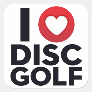 Ik hou van Disc Golf Sticker Pack