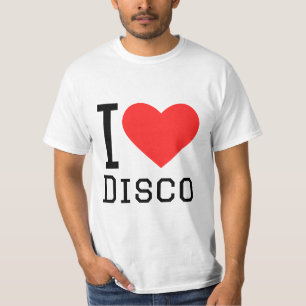 Ik hou van disco t-shirt