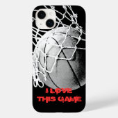 Ik hou van dit spel - Basketbal Case-Mate iPhone Case (Achterkant)