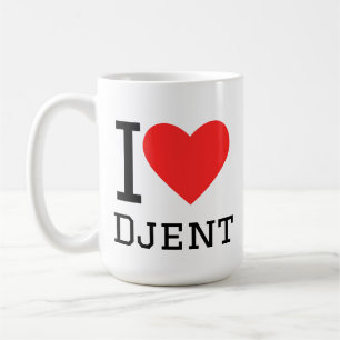Ik hou van djent koffiemok