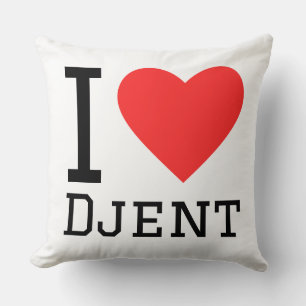 Ik hou van djent kussen