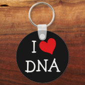 Ik hou van DNA Sleutelhanger (Voorkant)