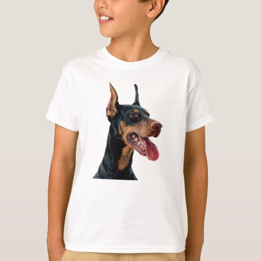 Ik hou van Doberman Dog T-shirt (Voorkant)