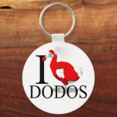 Ik hou van Dodos Sleutelhangers (Voorkant)