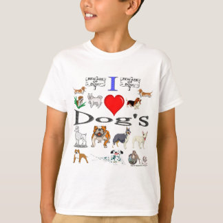 Ik hou van Dog's T-shirt