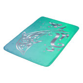 Ik hou van Dolphins Bath Mat (Gekanteld)