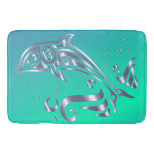 Ik hou van Dolphins Bath Mat