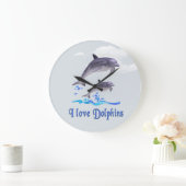 Ik hou van Dolphins Grote Klok (Huis)