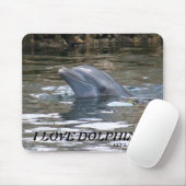 Ik hou van DOLPHINS! Muismat (Met muis)