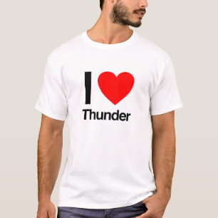 Ik hou van donder t-shirt