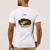 Ik hou van donuts: Rocket Bunny FRS, BRZ, GT86 T-shirt (Achterkant)