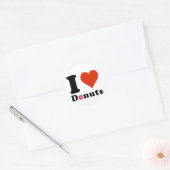 Ik hou van Donuts Sticker (Envelop)