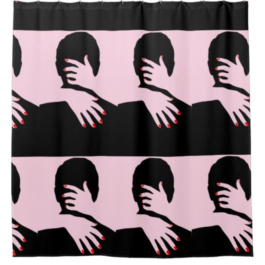 Ik hou van douchegordijn (Voorkant)