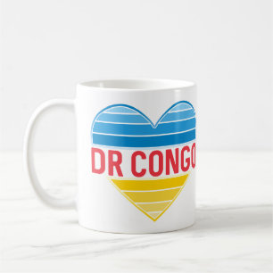 Ik hou van DR Congo, Congo-Kinshasa hart Koffiemok