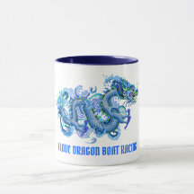 Ik hou van Dragon Boat Racing Blue Dragon