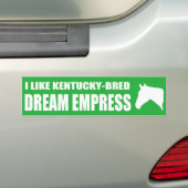 Ik hou van Dream Empress Bumpersticker (Op auto)