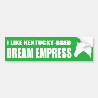 Ik hou van Dream Empress Bumpersticker