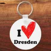 Ik hou van Dresden Sleutelhanger (Voorkant)