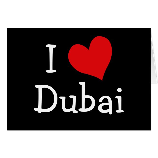 Ik hou van Dubai (Voorkant Horizontaal)