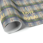 Ik hou van Dubai Cadeaupapier (Rol Hoek)