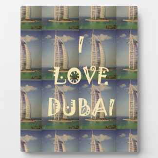 Ik hou van Dubai Fotoplaat