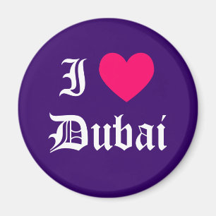 Ik hou van Dubai Magneet