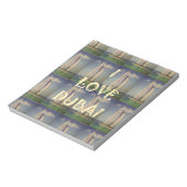 Ik hou van Dubai Notitieblok (Gedraaid)