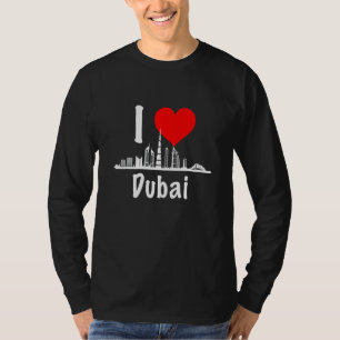 Ik hou van Dubai VAE Verenigde Arabische Emiraten T-shirt