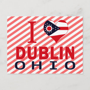 Ik hou van Dublin, Ohio Briefkaart