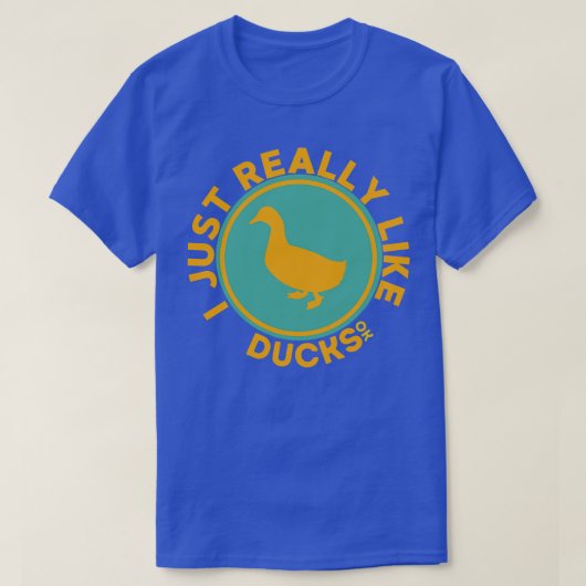 Ik hou van Ducks OK T-shirt (Design voorkant)