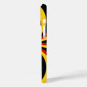 Ik hou van Duitsland Nationale vlag kleuren Art Pr Case-Mate iPhone Case (Achterkant / Links)