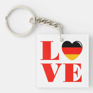 Ik hou van Duitsland Sleutelhanger