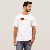 Ik hou van Duitsland T-shirt (Voorkant volledig)