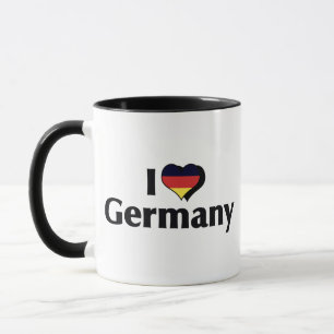 Ik hou van Duitsland Vlag Mok