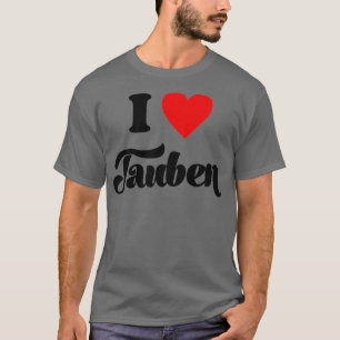 Ik hou van duiven Pigeon Whisperer Pigeon Lover Pi T-shirt