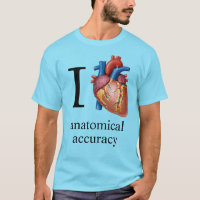 Ik hou van [echt hart] Anatomische nauwkeurigheid 