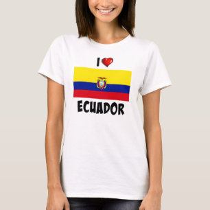 Ik hou van Ecuador T-shirt