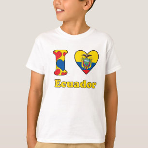 Ik hou van Ecuador T-shirt