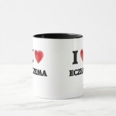 Ik hou van ECZEMA Mok (Midden)