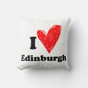 Ik hou van Edinburgh Kussen
