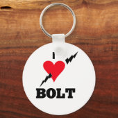 Ik hou van een bout. sleutelhanger (Voorkant)