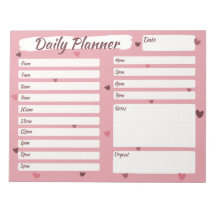 Ik hou van een dagelijkse planner