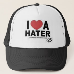 Ik hou van een Hater DSMC Trucker Hat Pet