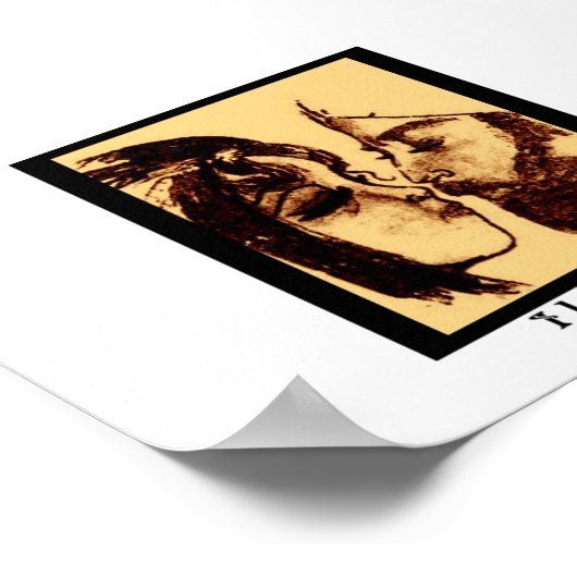 Ik hou van een man in een Turks POSTER!! Poster (Hoek)